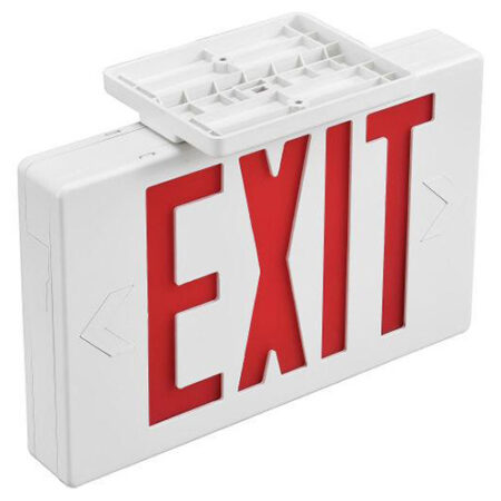 Led Emergency Exit Sign Combo